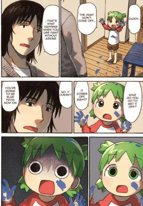 Yotsuba Paint Won't Come Off