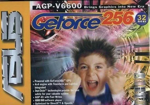 GeForce 256 Graphics Card Kid
