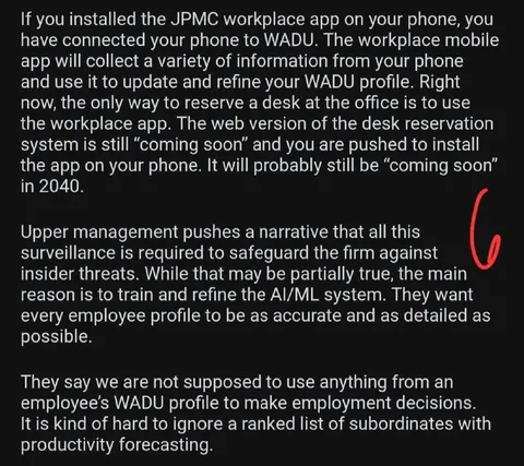 WADU Workplace Surveillance