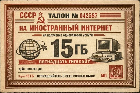 Талон на иностранный интернет