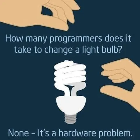 Programmers and the Light Bulb