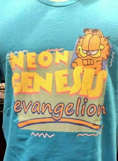 Garfield Neon Genesis Evangelion