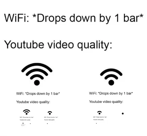 WiFi Drops One Bar