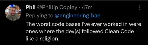 Clean Code Like a Religion