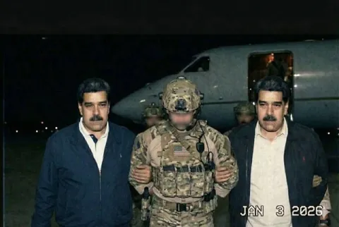 Maduro Escorts American Soldier