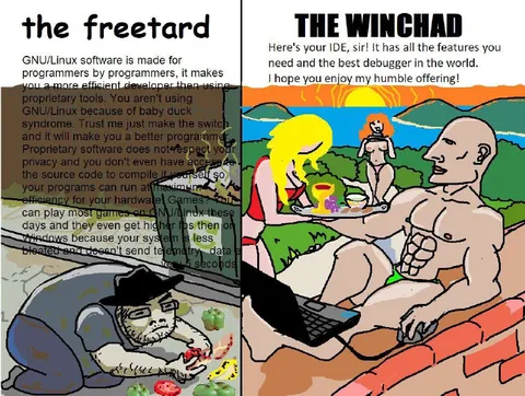 The Freetard vs The Winchad