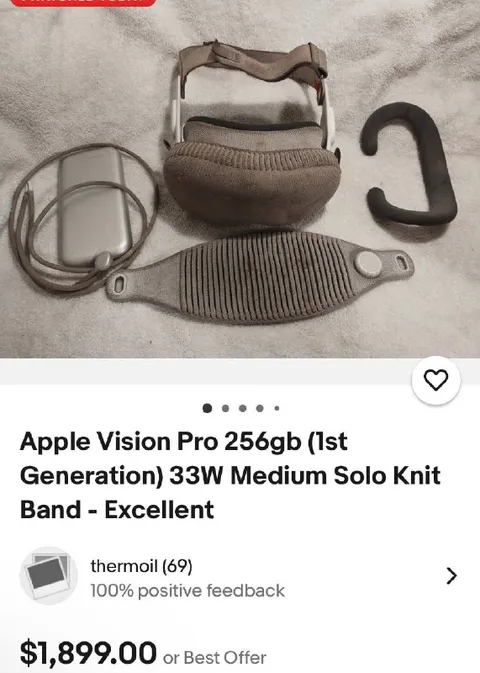 Apple Vision Pro без очков