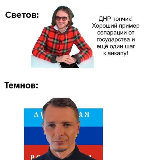 Светов за аншлюс, Темнов против