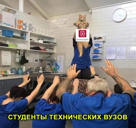 Студенты поклоняются Photomath