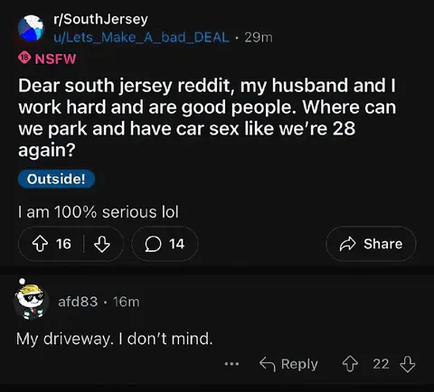 Car Sex in the Driveway