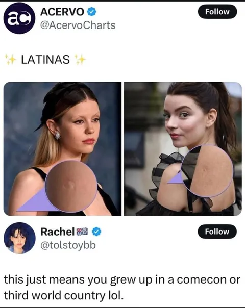 Latinas Grew Up in Third World Countries