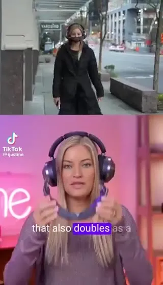 Headphones That Double as a Mask