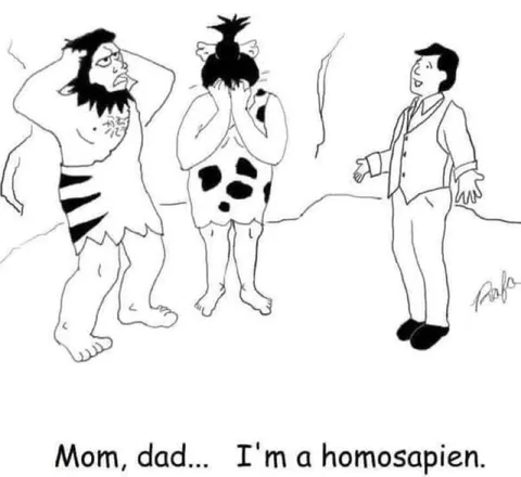 I'm a Homo sapien
