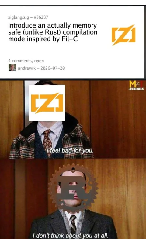 Zig compilation mode rejection