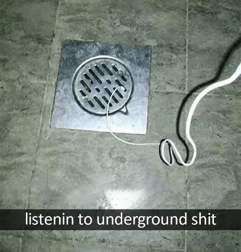 Listening to Underground Shit
