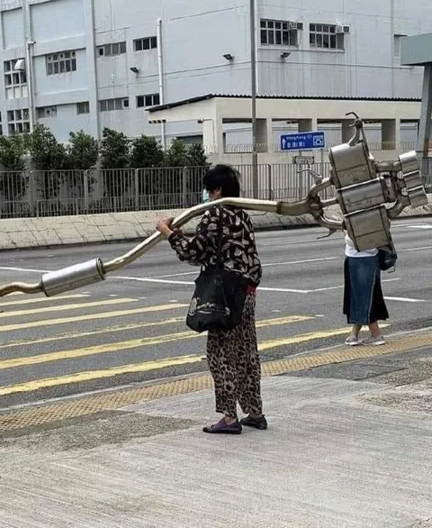 Carrying the Giant Pipe