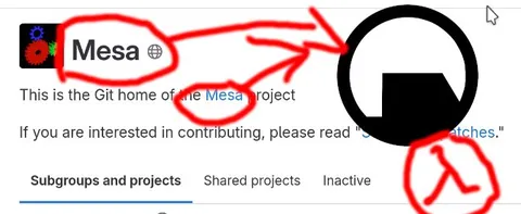Mesa Git Home Screenshot