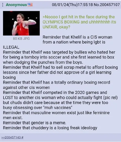 Imane Khelif Boxing Reminder