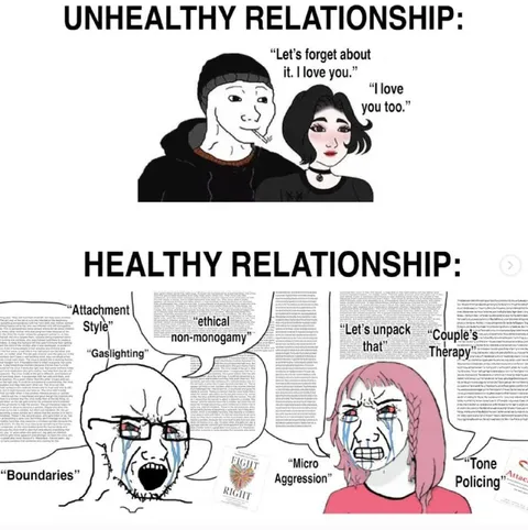 Unhealthy Versus Healthy Relationship