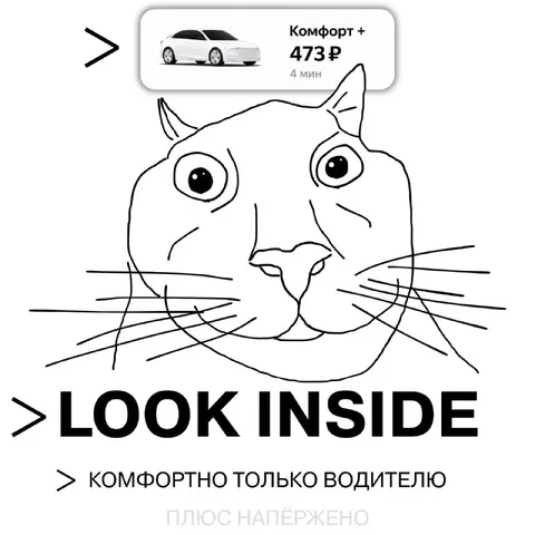 Комфортно только водителю