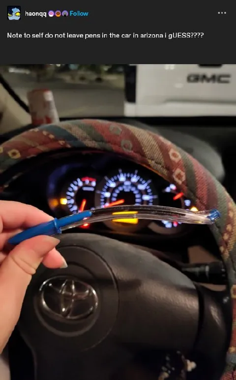 Melted Pen in Arizona