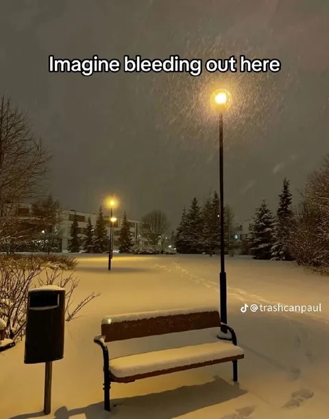 Imagine Bleeding Out Here