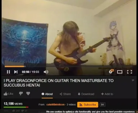 DragonForce Guitar Succubus Hentai