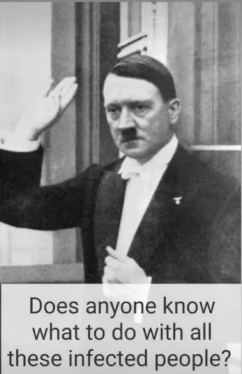 Hitler and Infected People