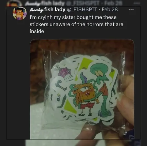 Horrifying Mystery Stickers