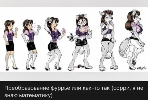 Преобразование в фурри