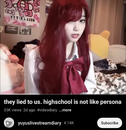 High School Is Not Like Persona