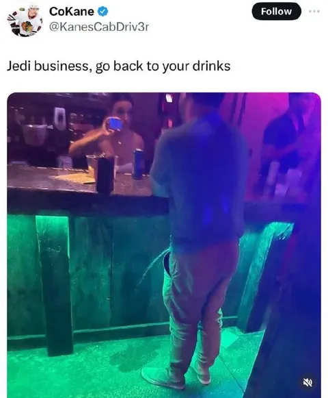 Jedi Business at the Bar