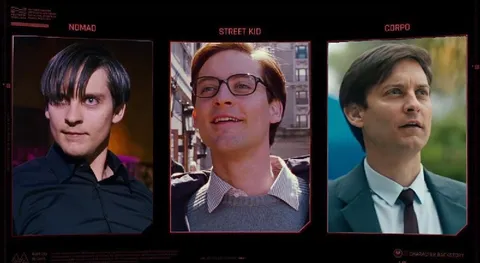 Three Versions of Tobey Maguire