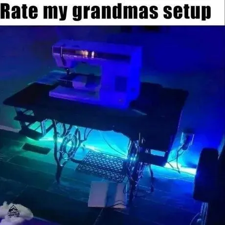 Rate My Grandma’s Setup