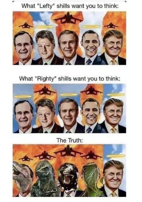 Lefty and Righty Shills Truth