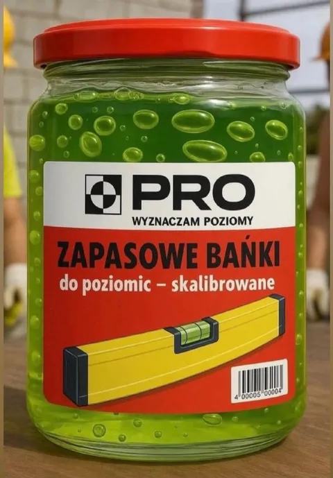 Zapasowe bańki do poziomicy