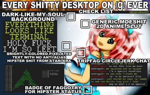 Every Shitty Desktop on /g/