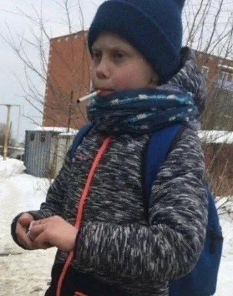 Маленький суровый курильщик