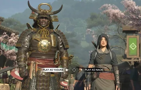 Play as Yasuke or Naoe