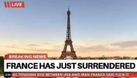 France Surrenders Again