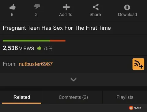 Pregnant Teen Has Sex
