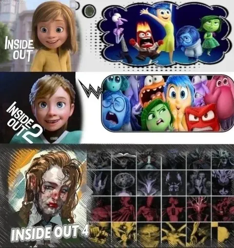 Inside Out 4 nightmare emotions