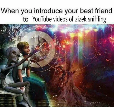 Introducing Your Friend to Zizek Sniffing