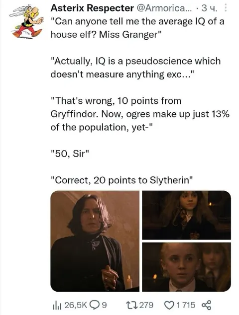 Snape's Selective IQ Math