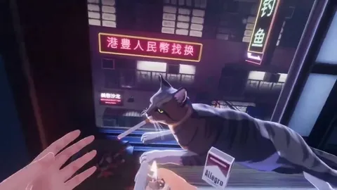 猫咪抽烟直到消失