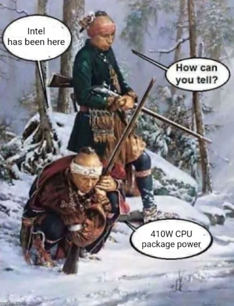 Intel 410W CPU Package Power