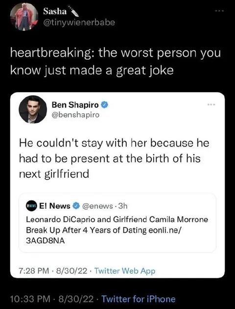 The Worst Person Made a Great Joke
