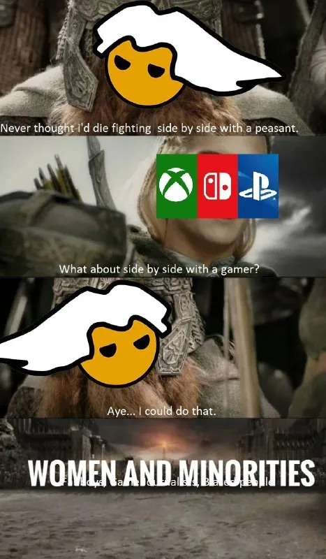 Side by Side With a Gamer