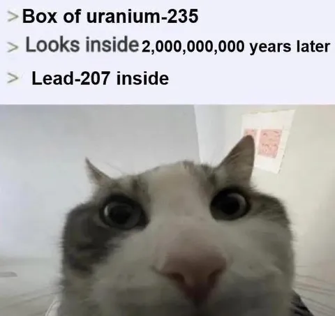 Lead-207 Cat Reaction