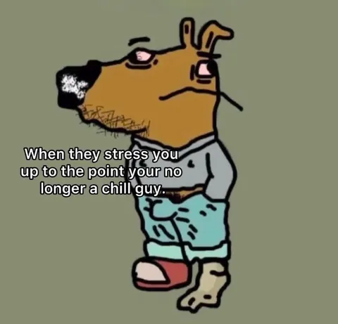 When Stress Ends the Chill